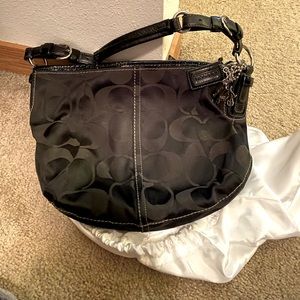 Coach black purse